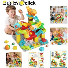 Kreative Dinosaurier Murmelbahn mit Bausatz f&uuml;r Kinder - Unendlicher Spielspa&szlig;