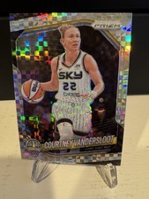 2025 Panini Prizm WNBA Courtney Vandersloot Checkerboard Prizm #124 Chicago Sky