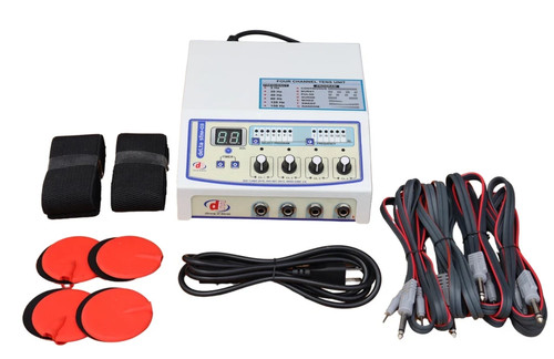 Latest Four Channel Electrotherapy Machine Home/Professional Electrotherapy Unit - 第 1/4 張圖片