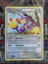 Ambipom 13/102 Non Holo Rare Heart Gold Soul Silver Triumphant Near Mint Pokemon