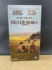 Out Of Africa VHS MULTIPLE VHS SHIP FREE 