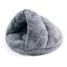 Soft Cat Bed Winter Warm Plush Pet Puupy Kitten Nest Kennel Deep Sleep Cats Cave