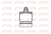 Remsa BremsbeläGe Bremsbelegsatz Hinten Passend FüR CitroëN BX Break