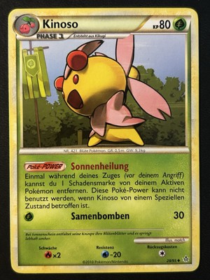 Pokemon Kinoso 28/95 HG&SS Uncommon DE NM-Mint