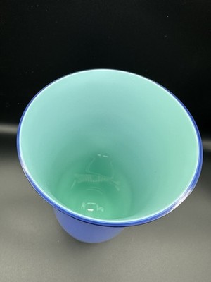 Tiffany & Co. Carlo Moretti ボウル Tiffany & Co by Carlo Moretti Blue Vase Signed Mint 9