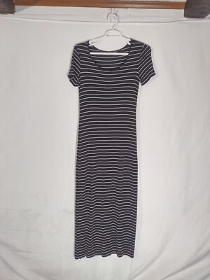 Ellen Tracy Women Maxi Dress Size 8 Short Sleeve Stretch | eBay