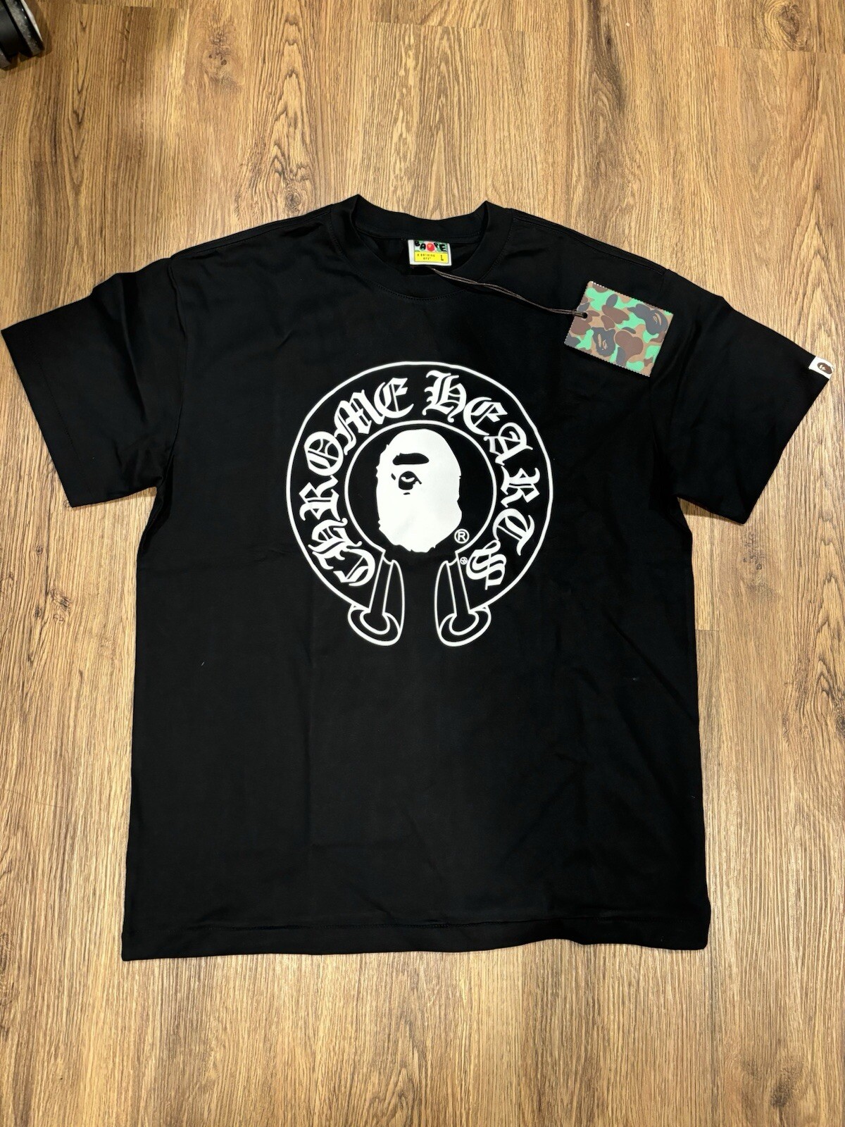Bape x Chrome Hearts Baby Milo Tee Large