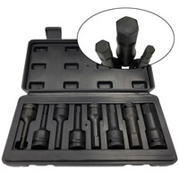"Craft-Equip 8 Tlg. Schlagschrauber-NüSse 1/2\" Innensechskant Bits EinsäTze Kfz"