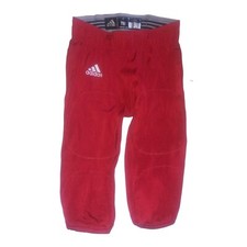 Adidas Press Coverage Football Pants Red/White Youth Size Medium NWT