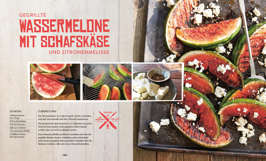 Thumbnail - Grillen - Das Buch Fleisch, Fisch, Gemüse, Süsses, Beilagen, Dips