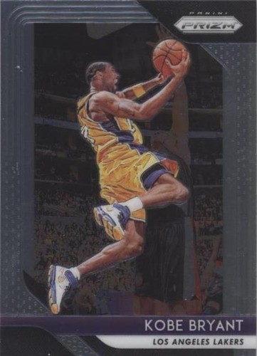 Kobe Bryant 2018-19 Panini Prizm #15 Silver PSA 9 Mint Los Angeles 