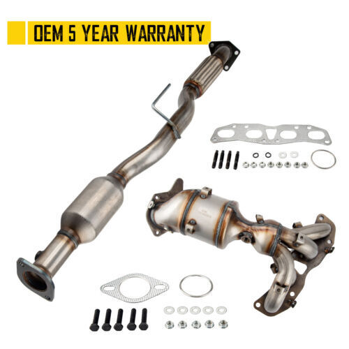 Juego de 2 convertidores catalíticos delanteros y traseros de 2,5 L para Nissan Altima 2007-2013 - Imagen 1 de 12