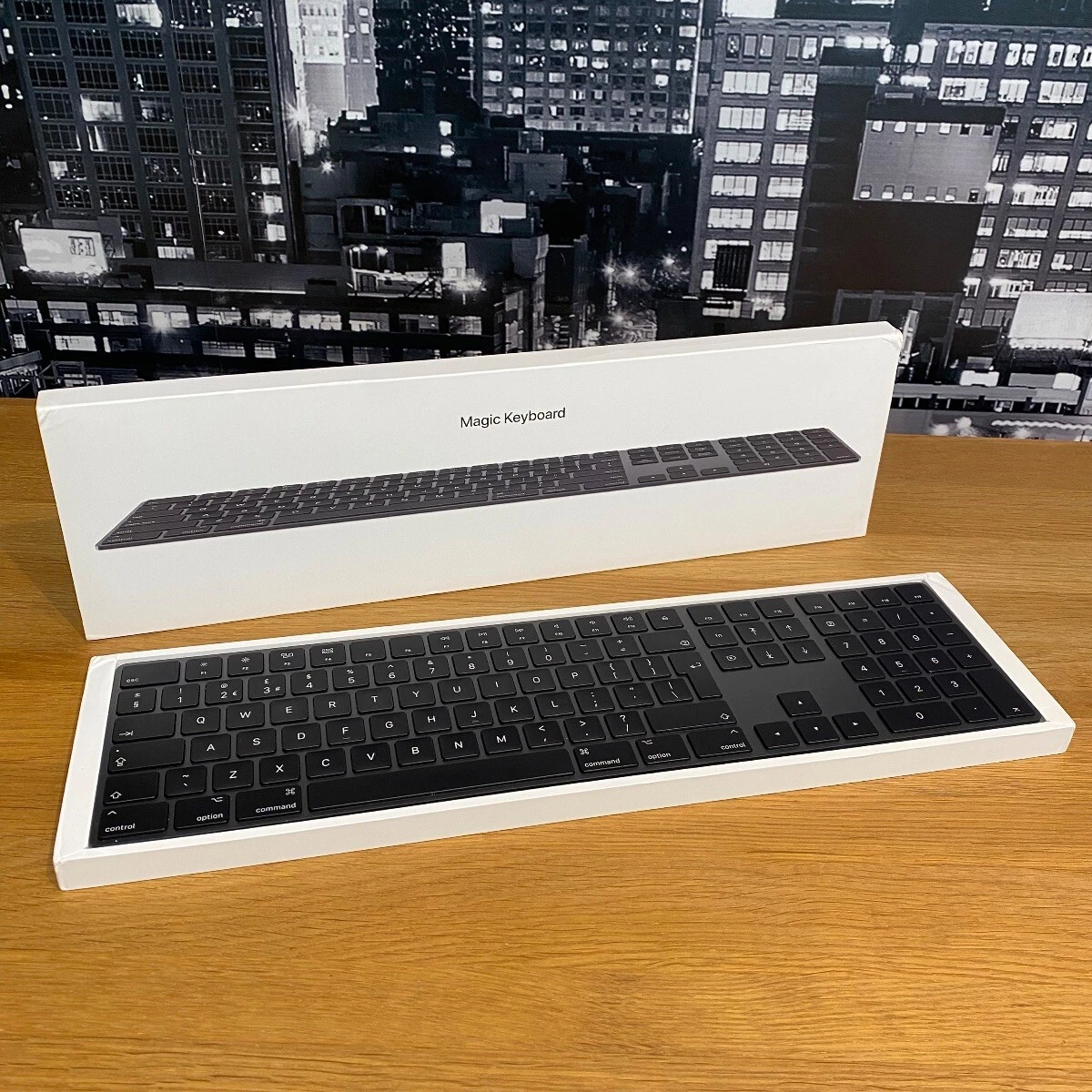 Apple Magic Keyboard Space Grey Black with Numeric Keypad UK