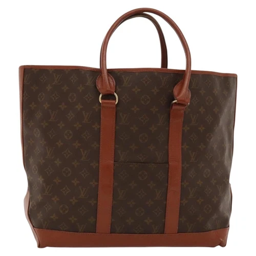 LOUIS VUITTON Monogram Sac Weekend GM Tote Bag M42420 LV Auth 117806