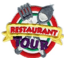 Girl Boy Cub RESTAURANT TOUR  night Sign Patc...