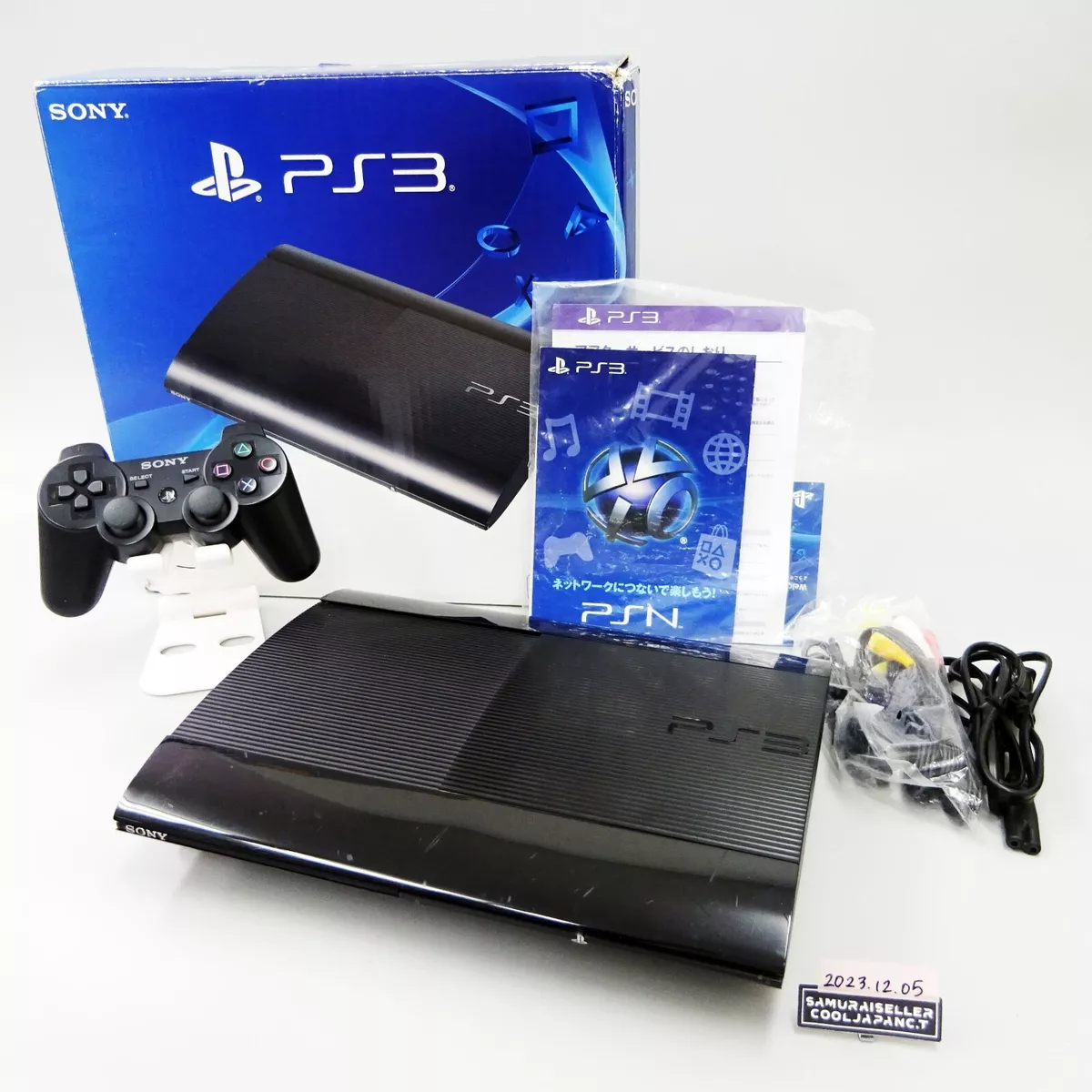 NEW SONY PS3 Playstation 3 500GB Console System Charcoal Black