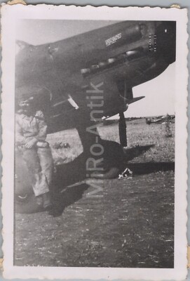 Foto, 7. Sturzkampfg. 77, Nahaufnahme Junkers Ju 87 in Kramatorsk 1943 XT55159
