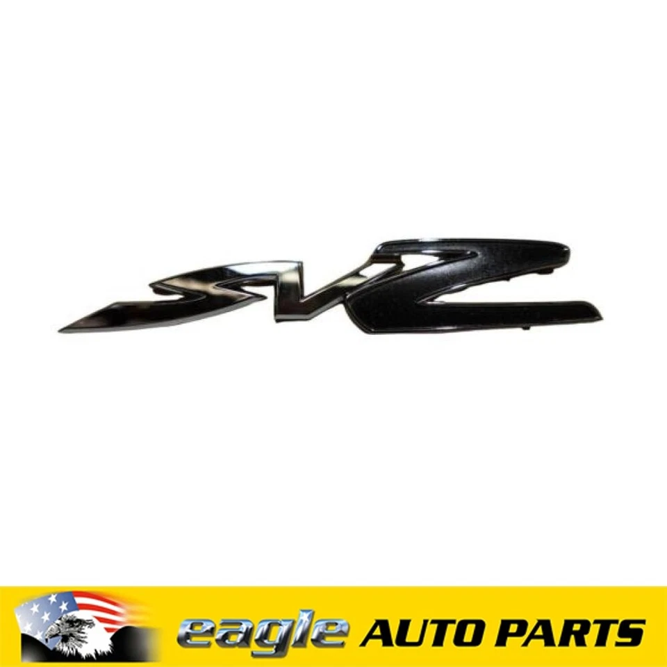 HOLDEN VZ COMMODORE WAGON " SVZ " REAR TAILGATE BADGE EMBLEM # 92188766