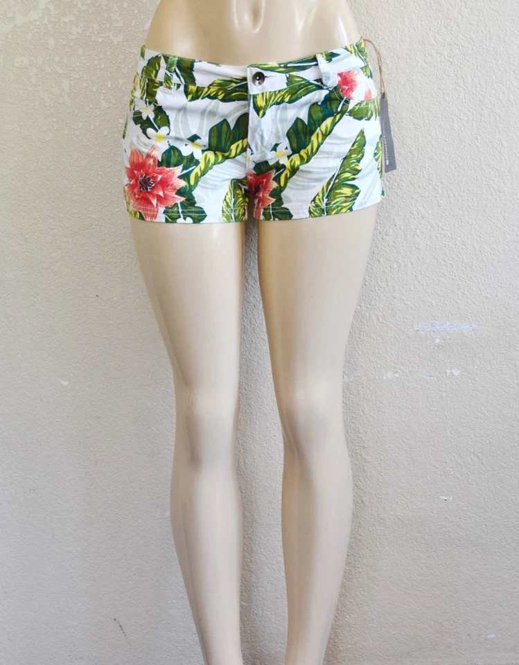 Element 女式 Maven 牛仔短裤 - 多色 M 码 — 第 3/4 张图片