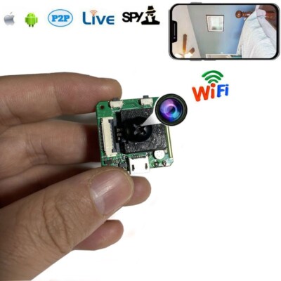 Phone Black Screw mini smallest micro minor Wifi wireless IP DIY HD tiny camera
