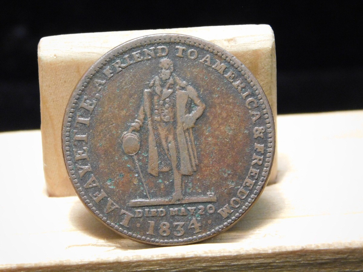 Lansingburgh, N.Y. hard times token Walsh's Gen'l. Store 1834 | eBay