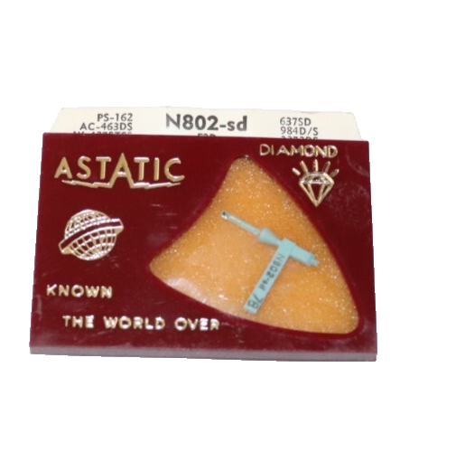 Astatic N802-SD Diamond Stylus Needle for Record Player Cartridge-image