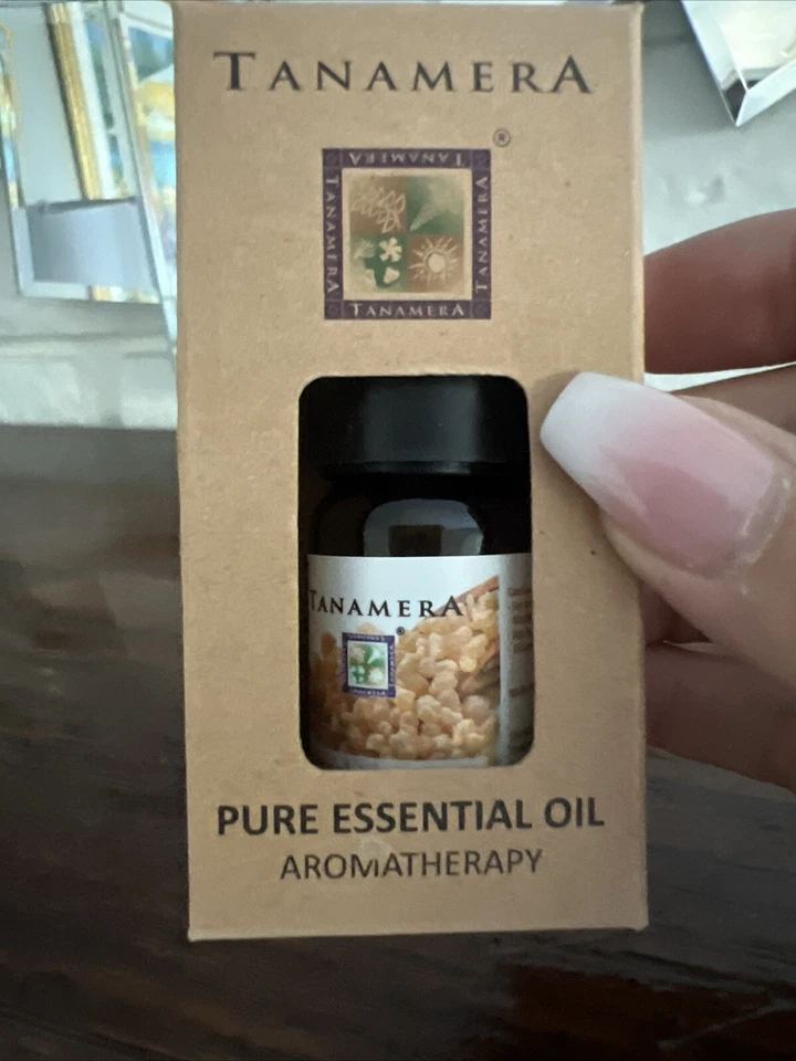 Piedra aromática Tanamera con 2 aceites esenciales puros - Cachemira e incienso - Nuevo en caja Foto 3 de 3