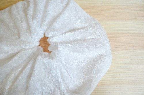 Scrunchie grand porte tresse BEAUCOUP de couleurs panne velours fait main années 90 - Photo 26/33