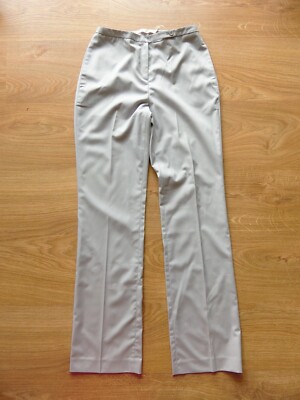 G2000 Pale Grey High Waist Viscose Women Summer Workwear Formal