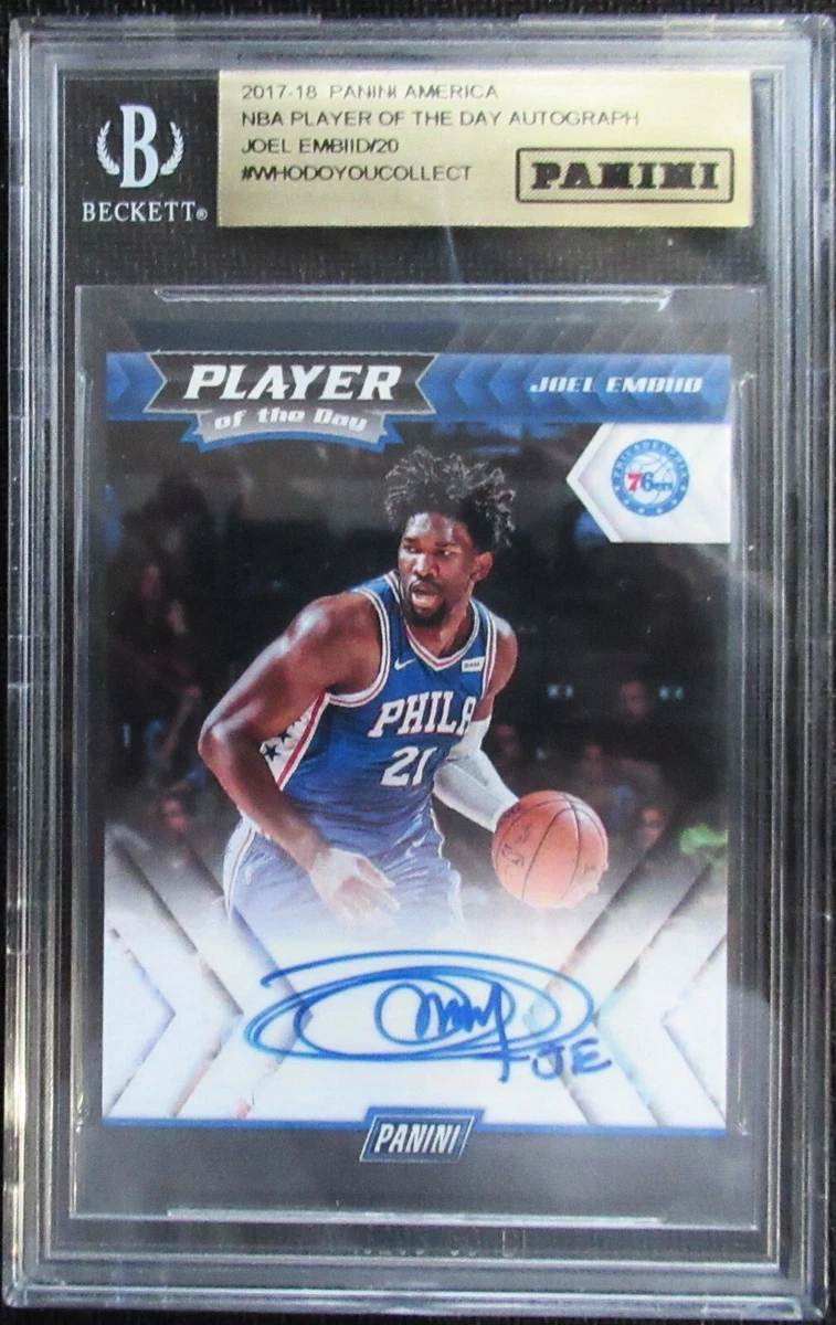 Joel Embiid Basketball Sports Trading Cards & Accessories