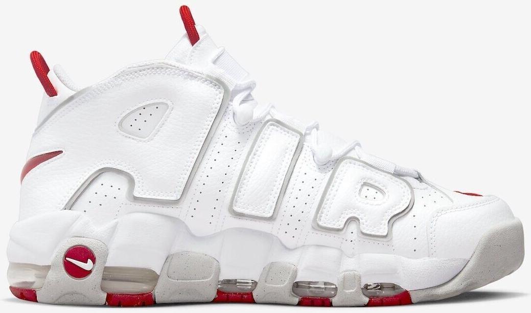 Nike Air More Uptempo 96ホワイト/レッド 美品　28cm Nike Air More Uptempo University Red for Sale - Authenticity