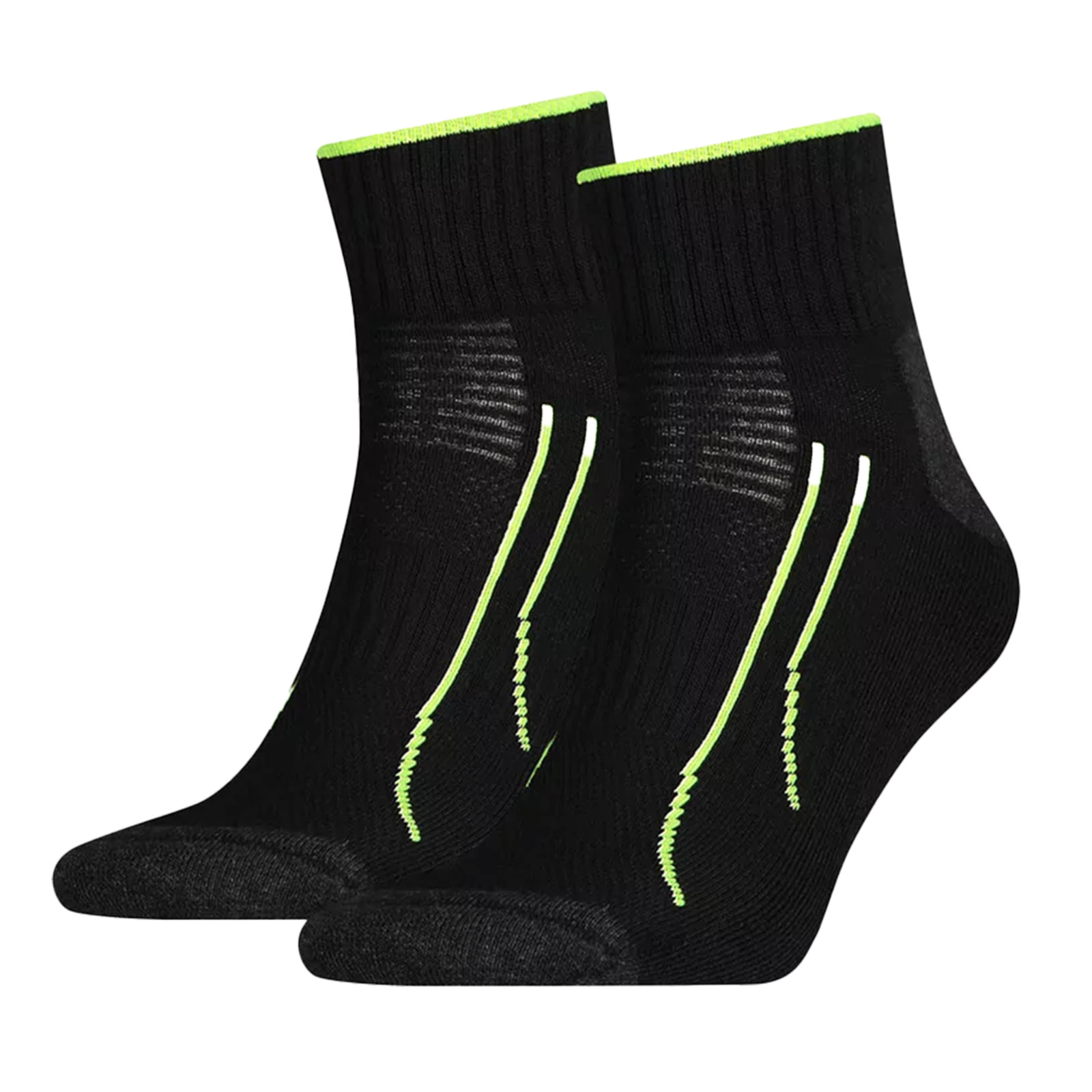 PUMA 8-16 paia di calze Performance Train Quarter calze sportive unisex con COOLMAX foto 2