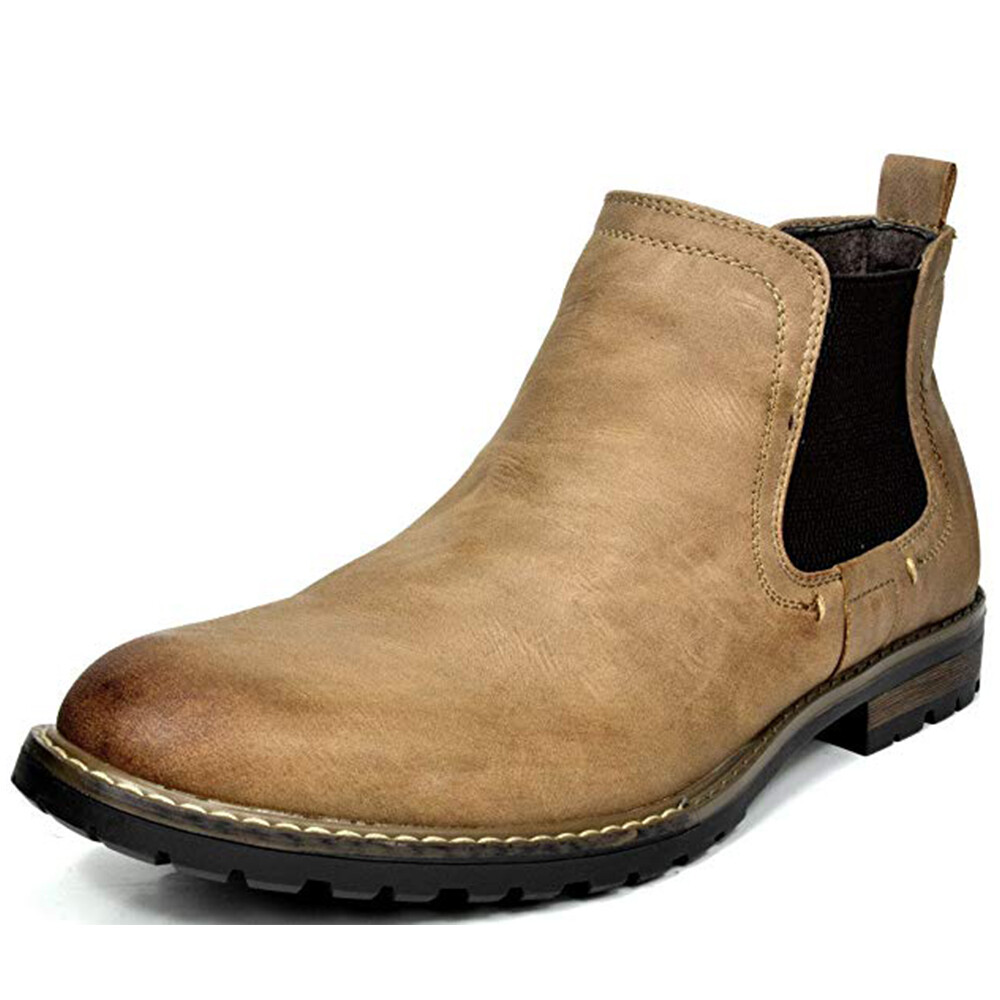 Bruno Marc Men's Chelsea Ankle Boots 