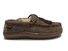 Old Friend, Women's Loafer Moccassin Brown Suede, Size 6 M