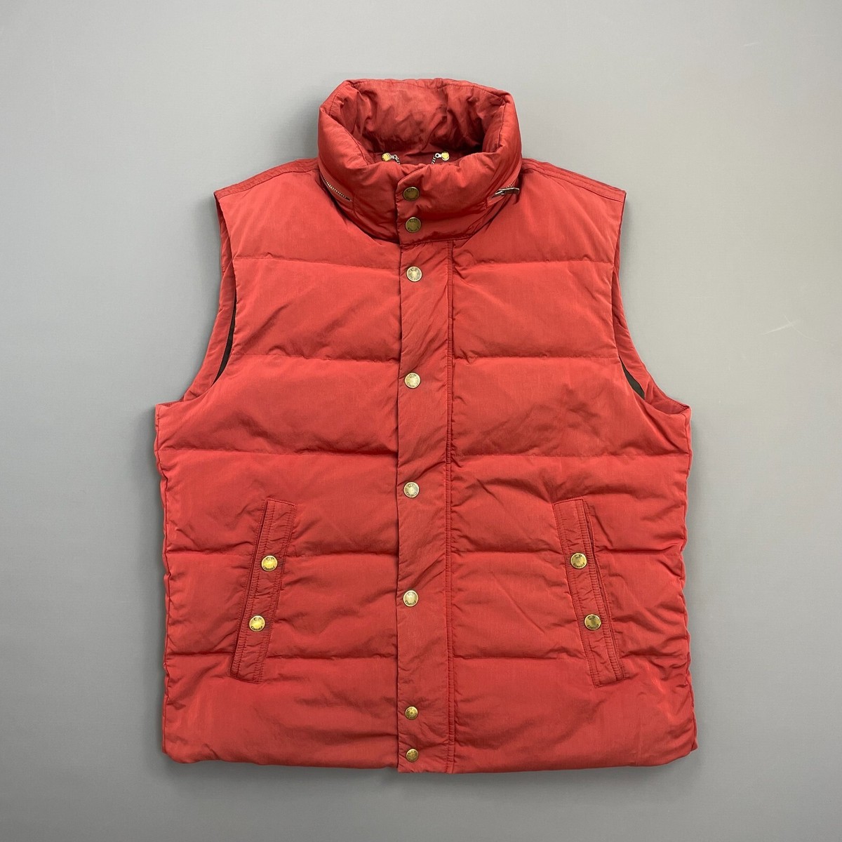 CP Company Red AW10 Shimmer Nylon Piuma Doca Concealed Hood Down 