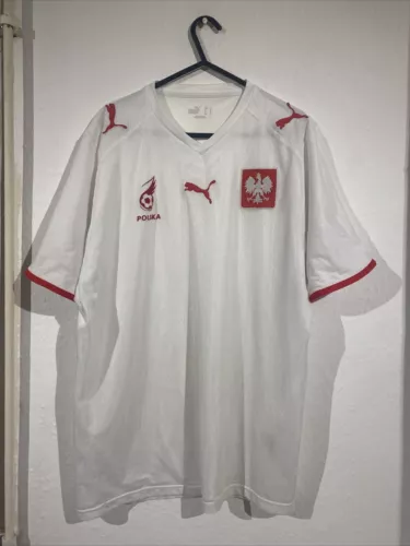 Poland 2008 Puma Home Football Shirt Medium 