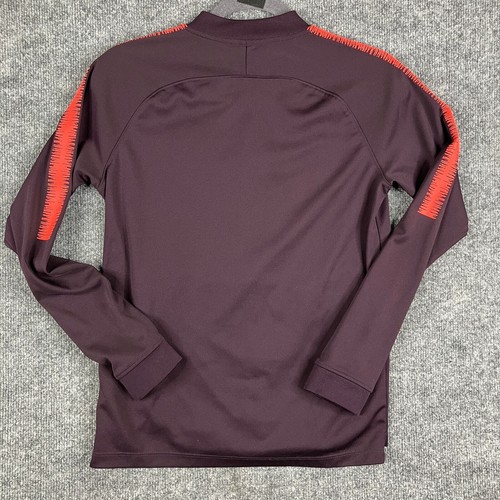 Nike Roma Jacket Kids Large Purple Dri-Fit Full Zip Soccer Athletic Training - Picture 7 of 8