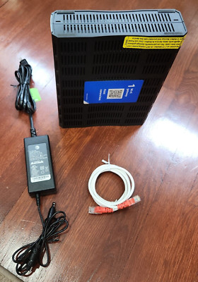 AT&T Cable Modem Router Combo BGW210 802.11b/g/n/AC Phone Voice Wi-Fi 4 ...