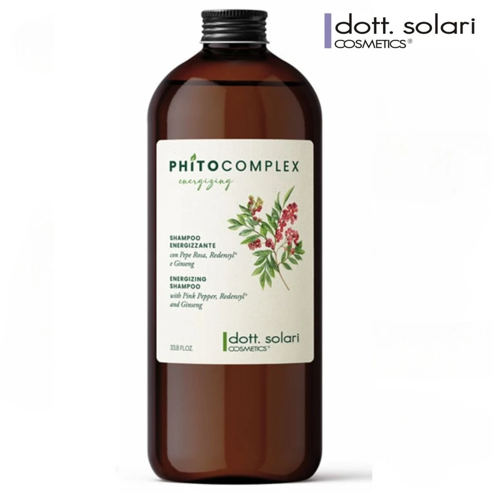 Shampoo capelli anticaduta Dott. Solari Phitocomplex Energizzante 1000 ml