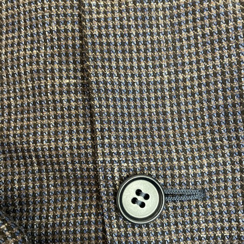 Blazer Canali 1934 Lana/Seda/Lino Multicolor Ventana Hecho en Italia talla 42R - Imagen 6 de 13