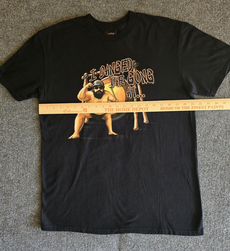 Harley Davidson T Shirt Adult Large Augusta Georgia I Banged The Gong At - Picture 4 of 10