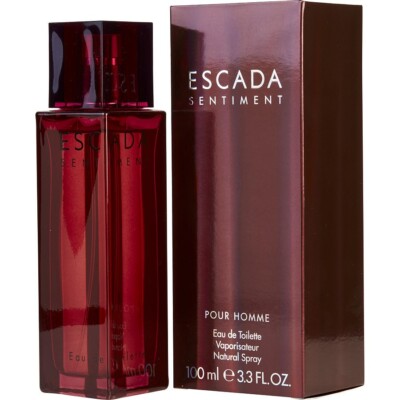 Escada Escada Sentiment men 100ml Eau De Toilette EDT NEW NEU