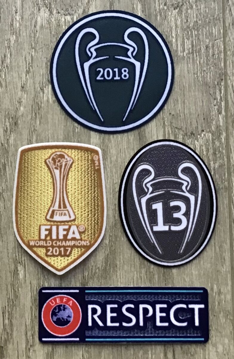 Champions League Real Madrid Patch Set + FIFA Champions Patch