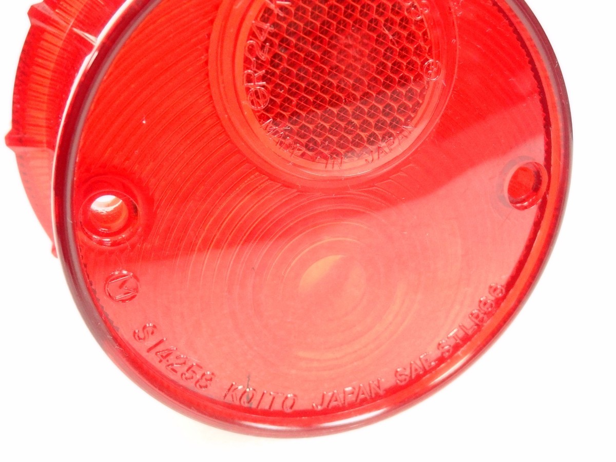 Kawasaki NOS NEW 23026-016 Tail Lamp Light Lens W2 W2SS Commander