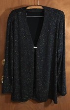 Womens Evening Jacket,STAGE ACCENTS, Colorful Sparkles L013