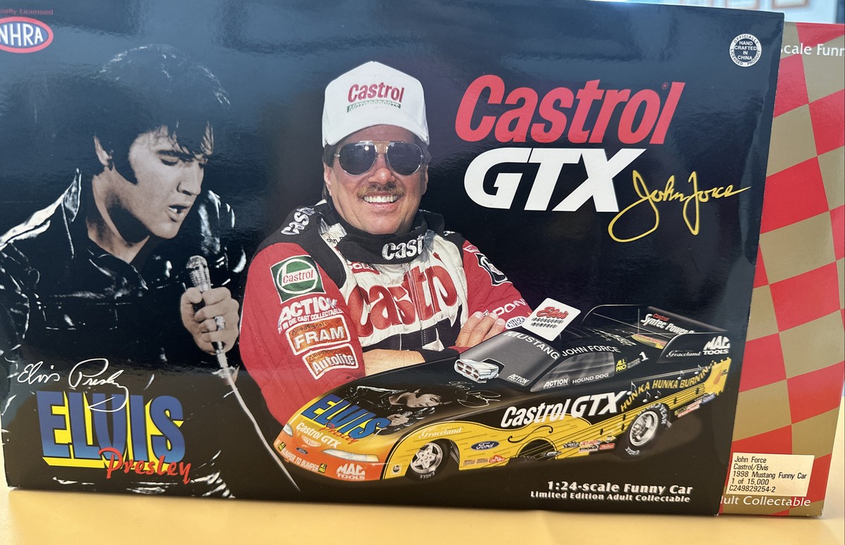Action Racing Collectables 1:24 John Force Castrol GTX Elvis