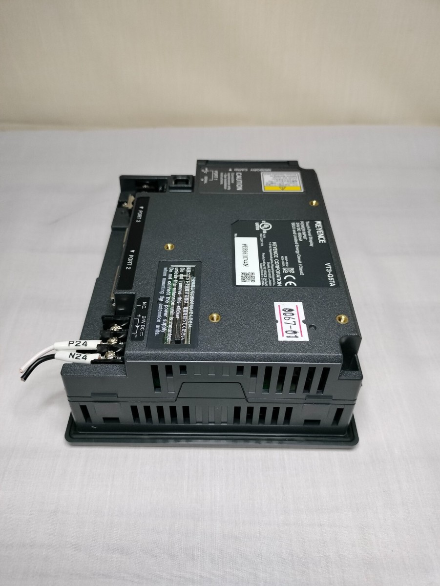 Keyence VT3-Q5TA VT3Q5TA Touchscreen Interface Panel Display Made
