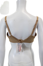 Lise Charmel Womens Charm Accent Basic Underwired Bra Solid Beige Size 34D
