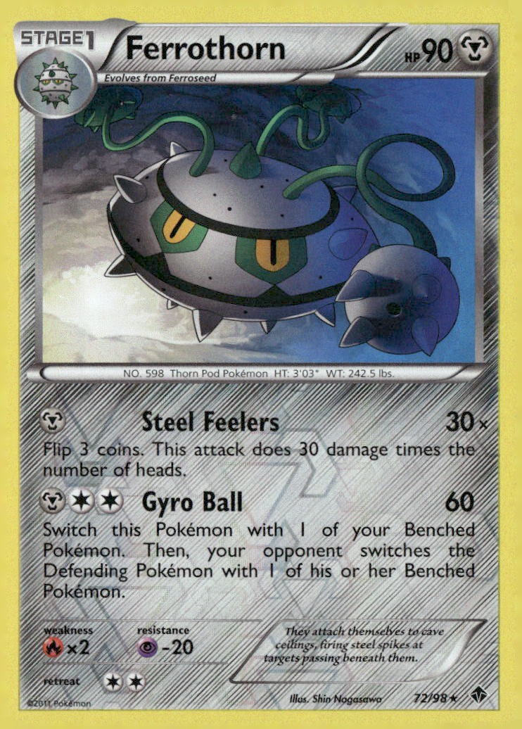 Emerging Powers #72/98 Ferrothorn (72)