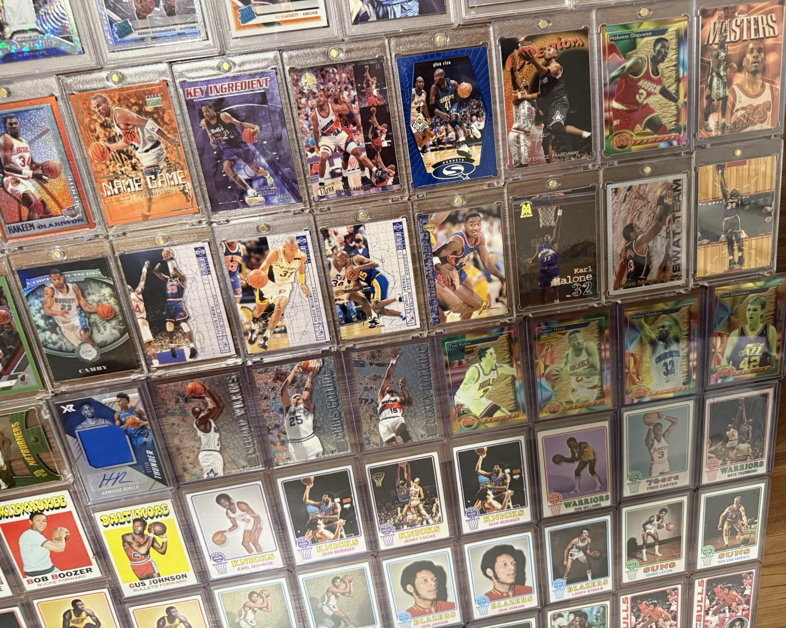 NBA COLLECTION 300+ Cards, 10 PSA 9/10, MJ Set, 70s Vintage, Rare 90s Inserts view 18